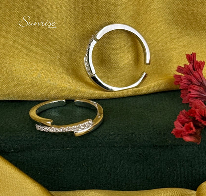CZ TOE RINGS