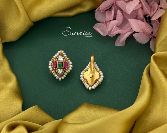 MULTI COLOUR  KUNDAN BUGADI