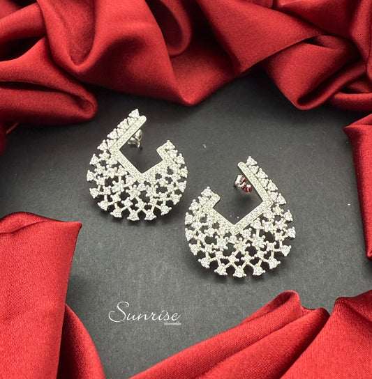 CZ FANCY EARRINGS