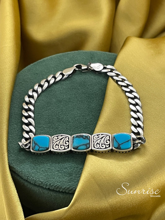 TURQUOISE MENS BRACELET