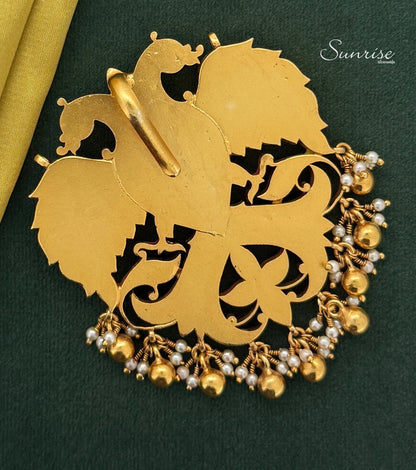 GREEN GANDABERUNDA  PENDANT