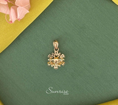 PERAL ROSE GOLD PENDANT SET