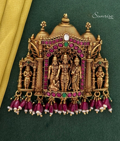 SRI RAMA PATTABHISHEKAM PENADANT
