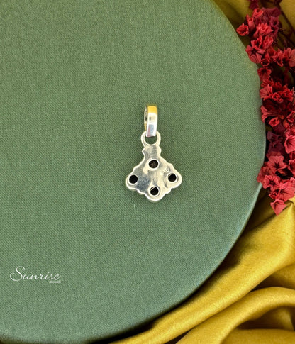 CUT STONE PENDANT SET