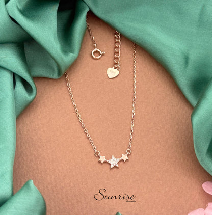 STARS ROSE GOLD NECKLACE