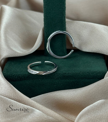 CZ TOE RINGS