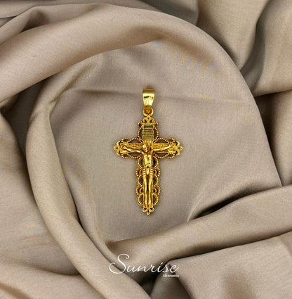 JESUS CROSS GP PENDANT