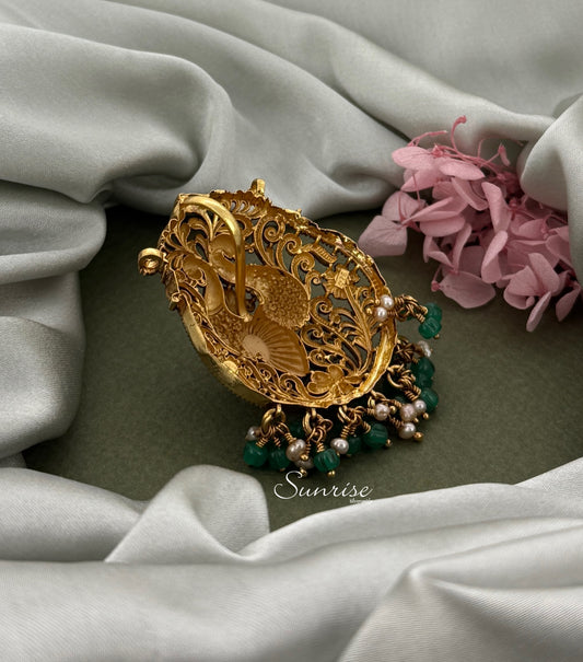 PEACOCK ANTIQUE PENDANT