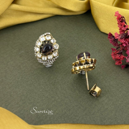 PEACOCK VICTORIAN PENDANT SET