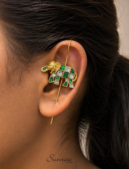ELEPHANT EARCUFFS