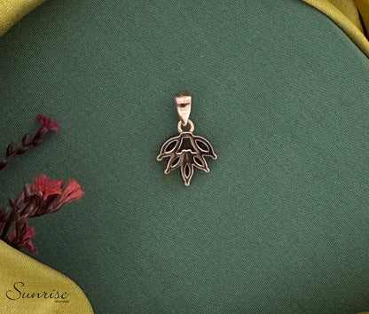 FANCY ROSE GOLD PENDANT SET