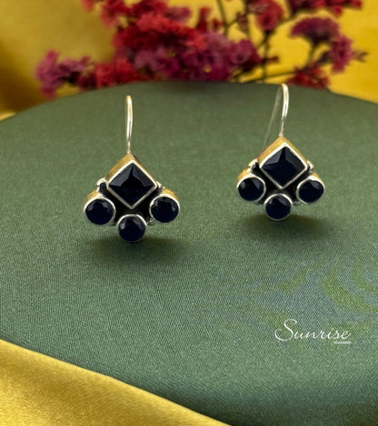 CUT STONE PENDANT SET