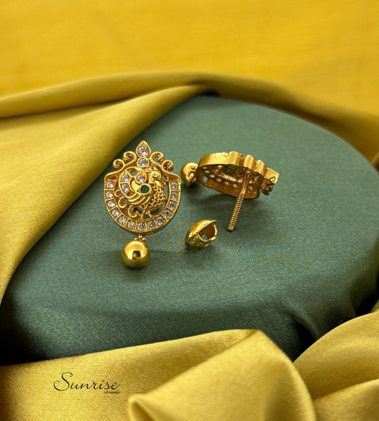 PEACOCK GP EARRINGS