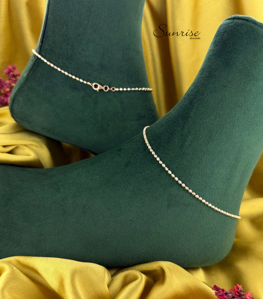 FANCY TWO TONE ANKLETS