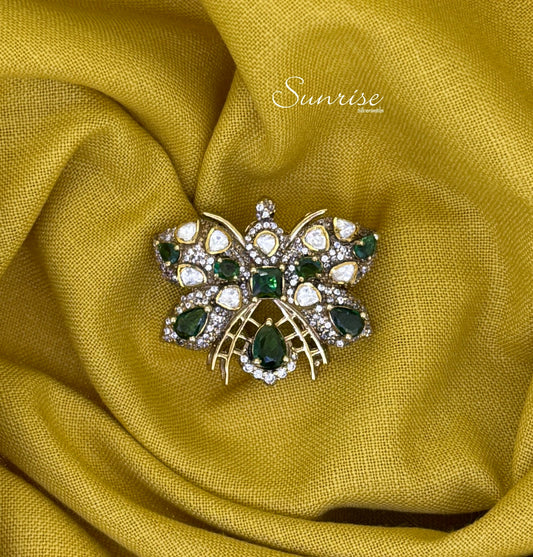 BUTTERFLY VICTORIAN BROOCH