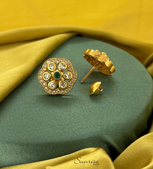 FLORAL GP EARRING