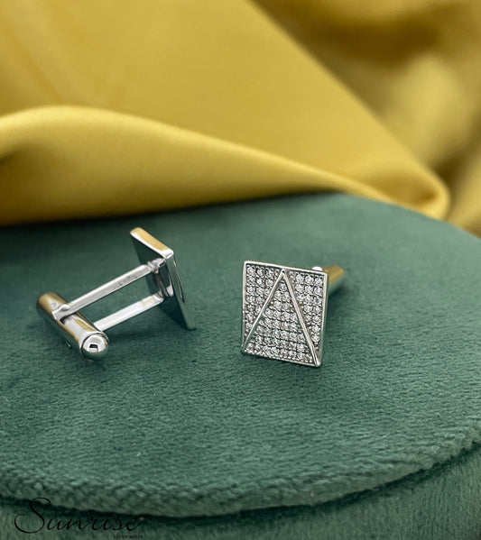 ZIRCON CUFFLINKS