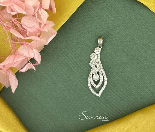 CZ FANCY PENDANT SET