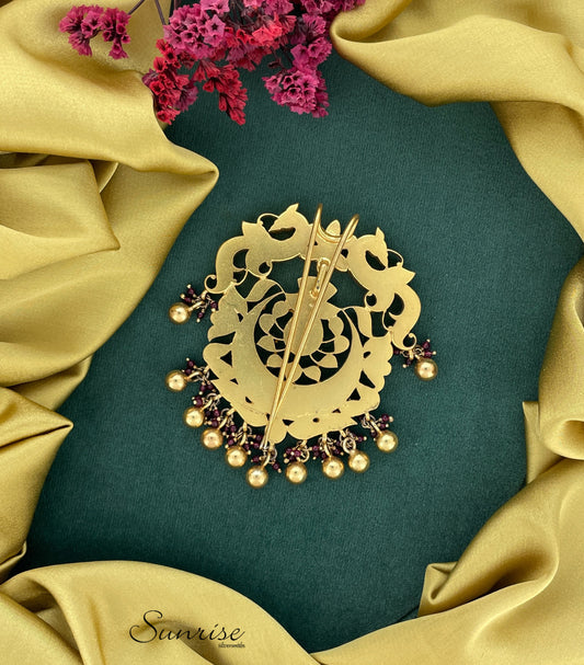 ELEGANT KUNDAN JUDA PIN