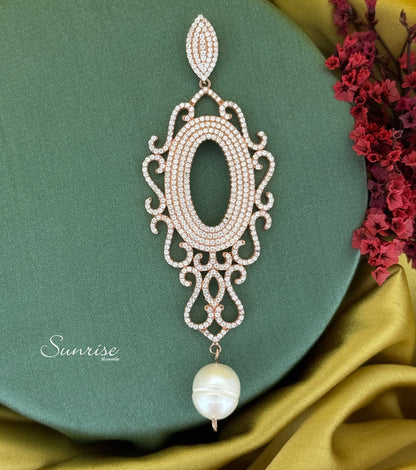 FANCY ROSE GOLD PENDANT SET