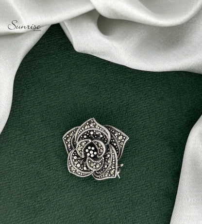 ROSE BROOCH