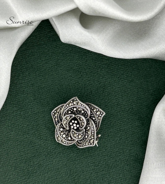 ROSE BROOCH