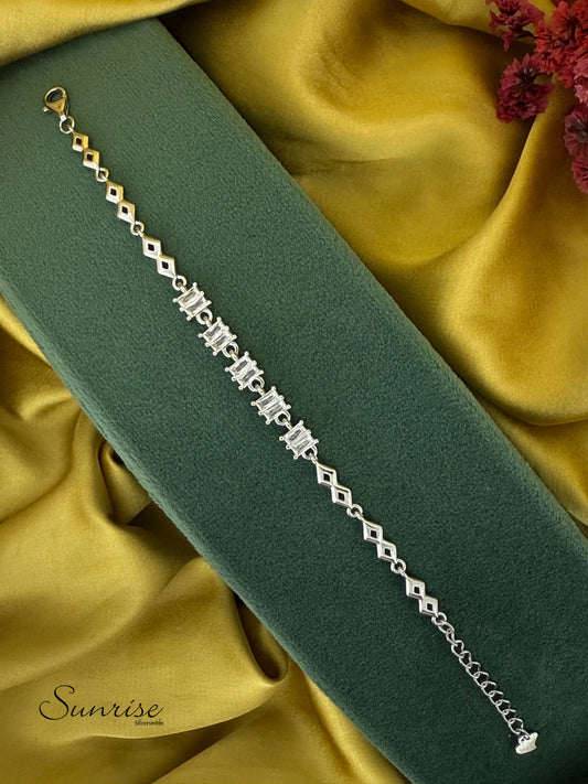 CZ SILVER BRACELET