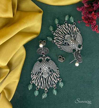 CLASSIC GANDABERUNDA OXI EARRINGS
