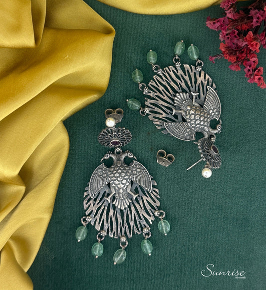 CLASSIC GANDABERUNDA OXI EARRINGS