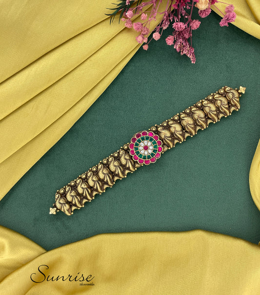 ANTIQUE JADAU CHOKER