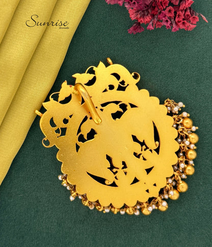 KUNDAN GANDABERUNDA PENDANT