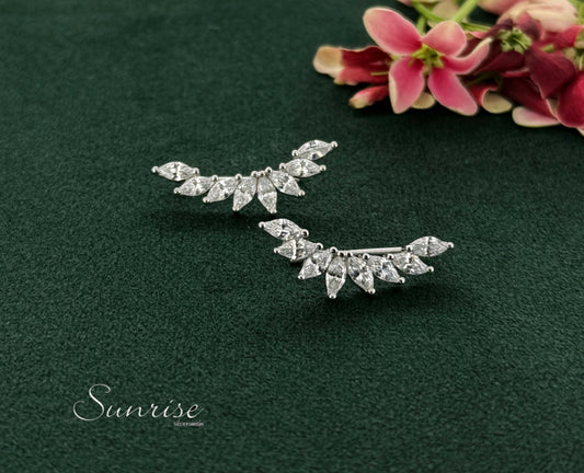FANCY CZ EARCLIPS