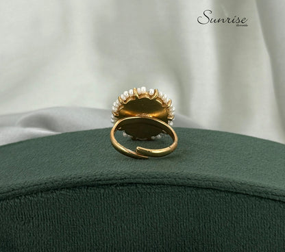 KUNDAN FINGER RING
