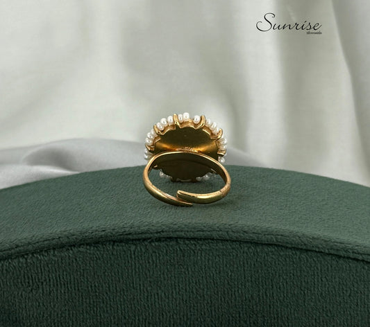 KUNDAN FINGER RING