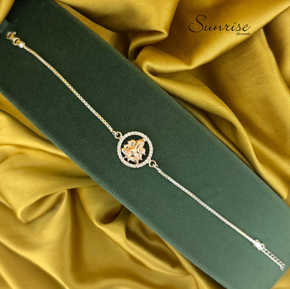 TWO-TONE GANESH RAKHI