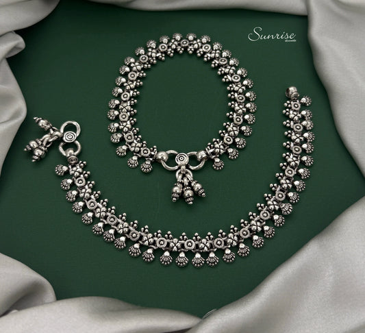 OXIDISED  KIDS ANKLETS