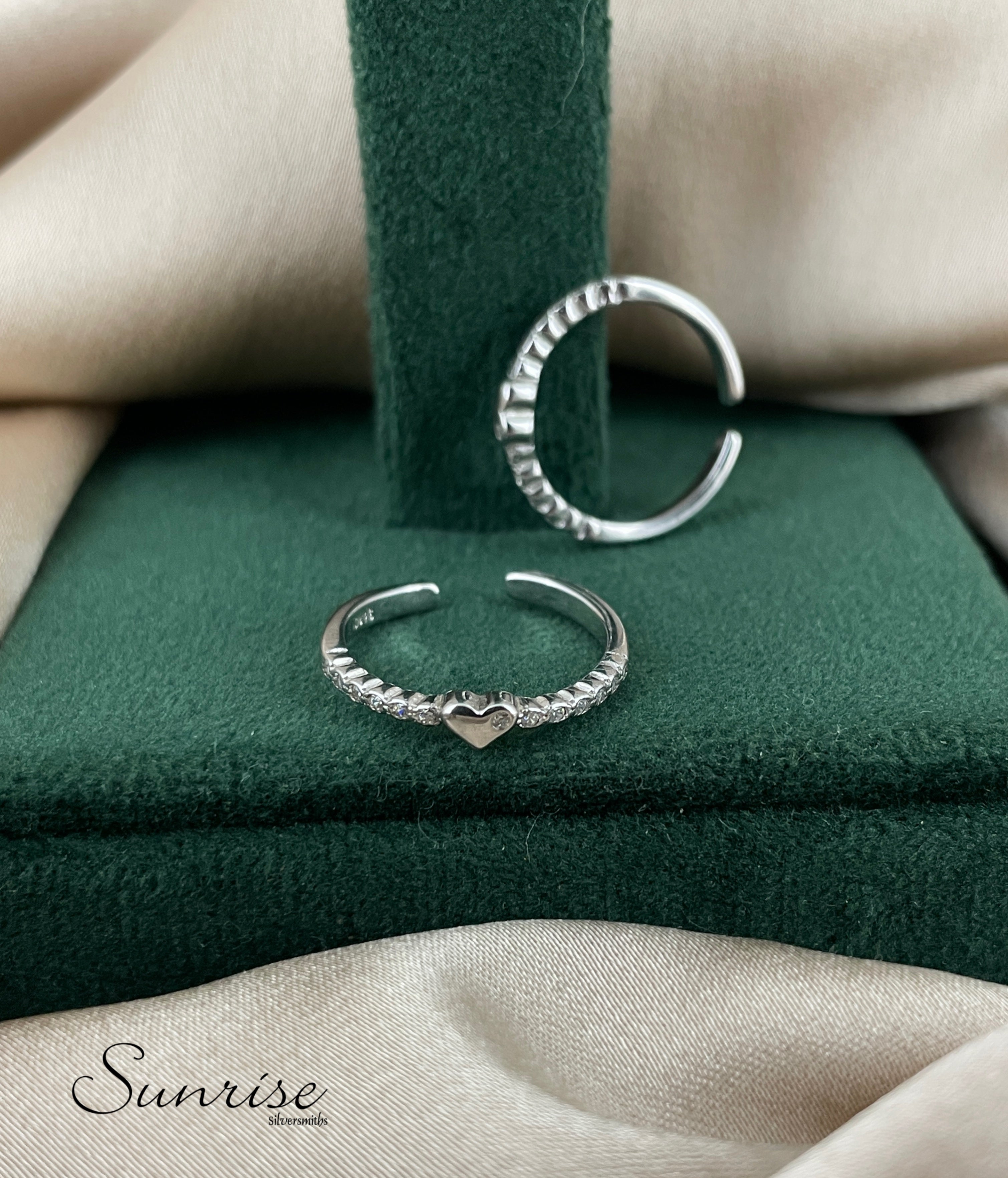 FANCY TOE RINGS – Sunrise Silversmiths