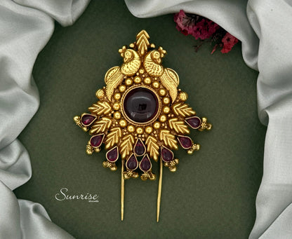 TEMPLE PEACOCK JUDA PIN