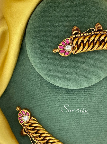 KUNDAN NAKASH NECKLACE SET