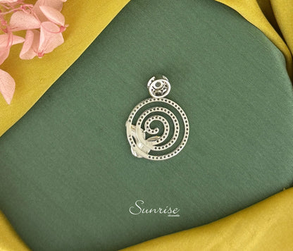 FANCY CZ PENDANT SET