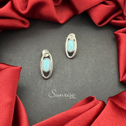 TURQUIOSE SILVER EARRINGS