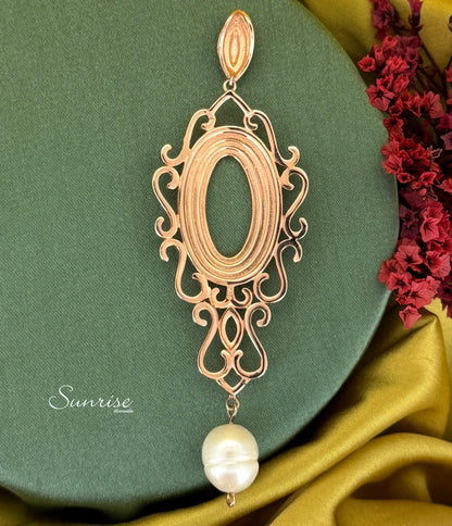 FANCY ROSE GOLD PENDANT SET
