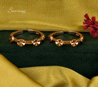 ROSE GOLD TOE RINGS
