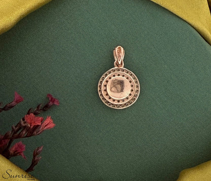 EVIL EYE ROSE GOLD PENDANT SET