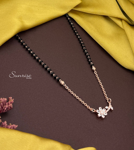 FLORAL ROSE GOLD MANGALSUTRA