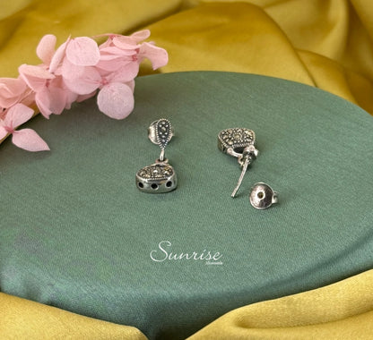 MARCASITE PURSE PENDANT SET