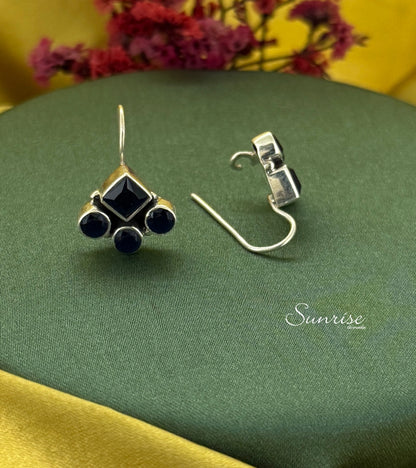 CUT STONE PENDANT SET