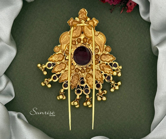 TEMPLE PEACOCK JUDA PIN