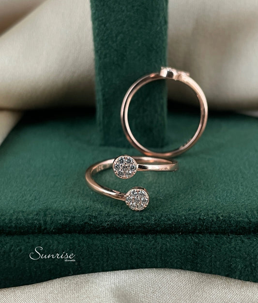 CZ TOE RINGS