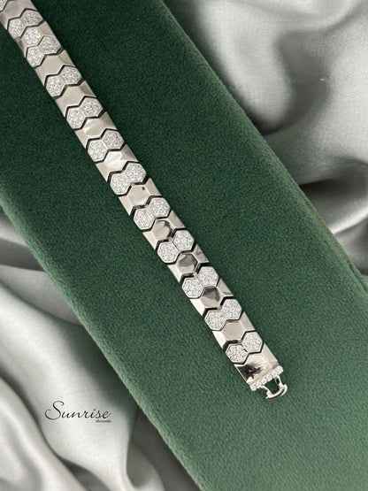 CZ FLAT  BRACELETS